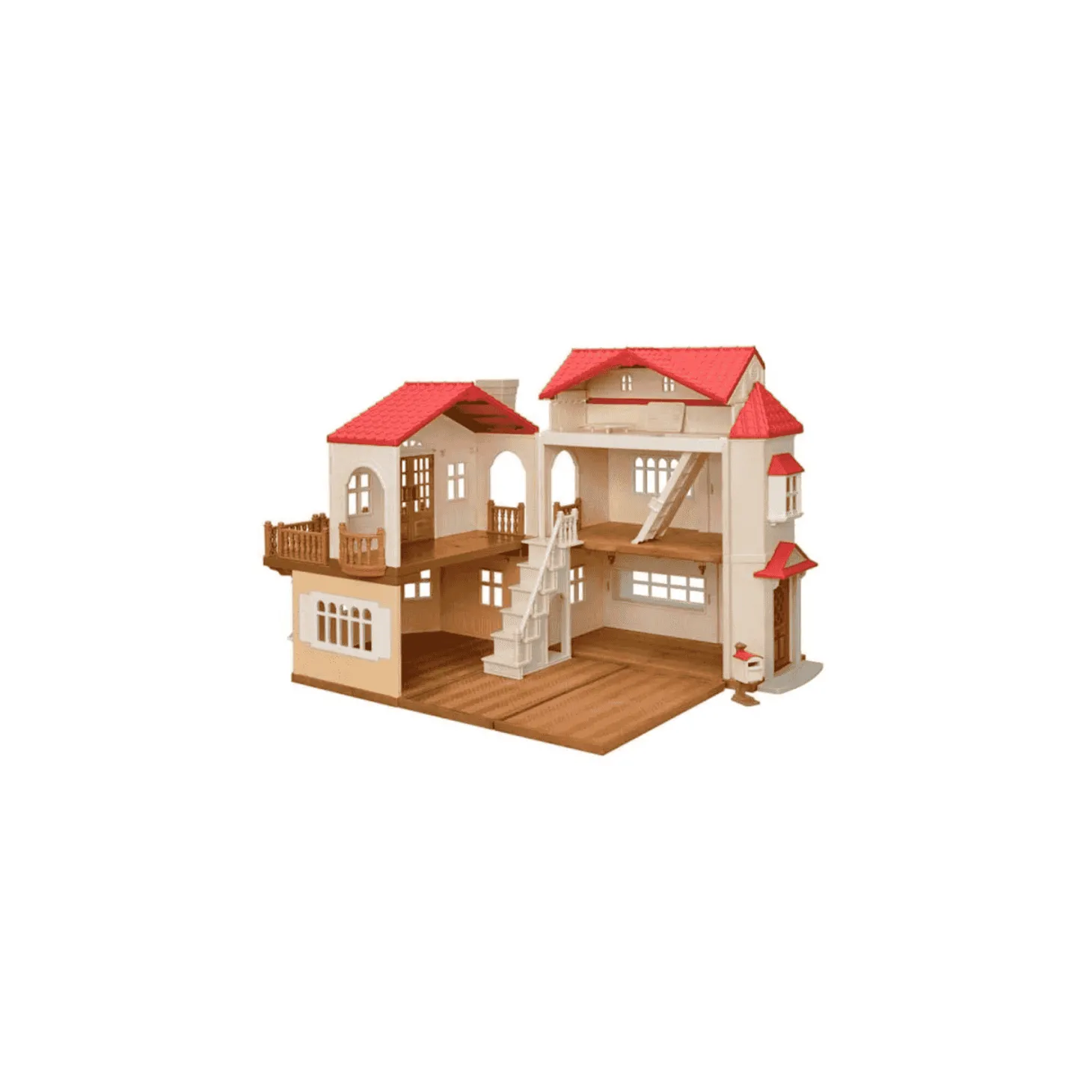 Sylvanian Families Casa Con Luces Ático Secreto