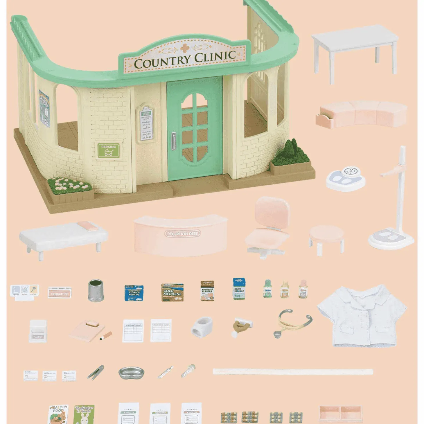 Sylvanian Families Clínica Country