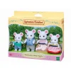 Sylvanian Families Familia Ratón Marshmallow