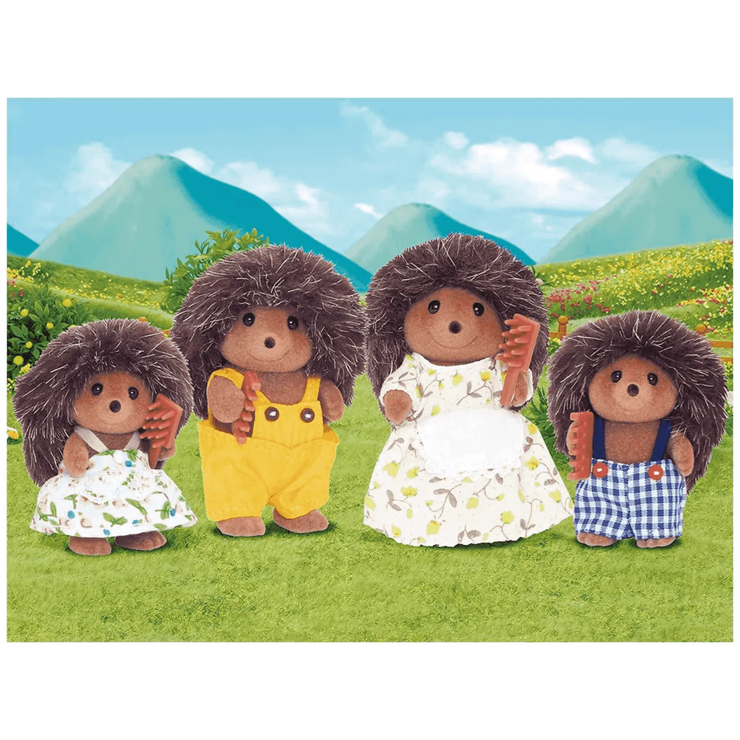 Sylvanian Families Familia Erizo