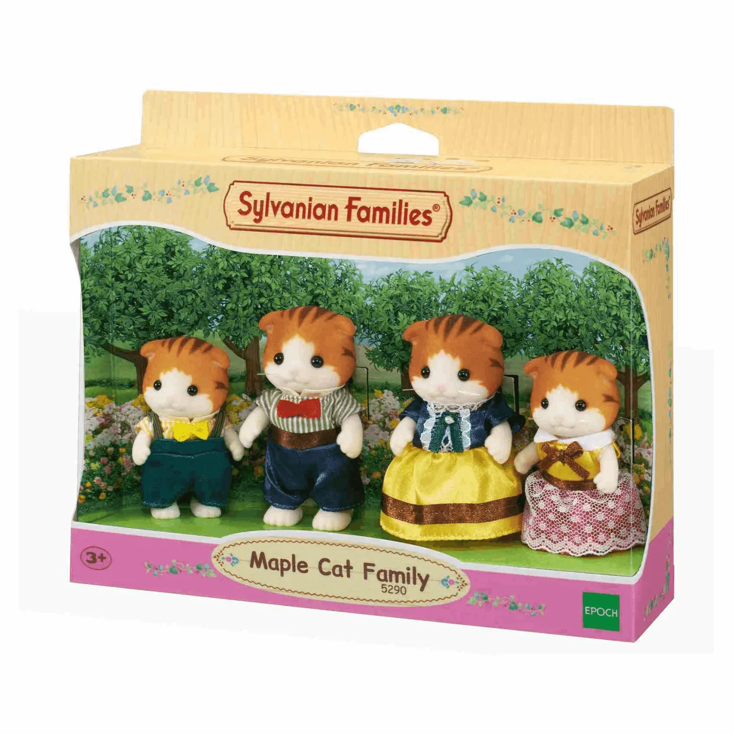 Sylvanian Families Familia Gato Maple