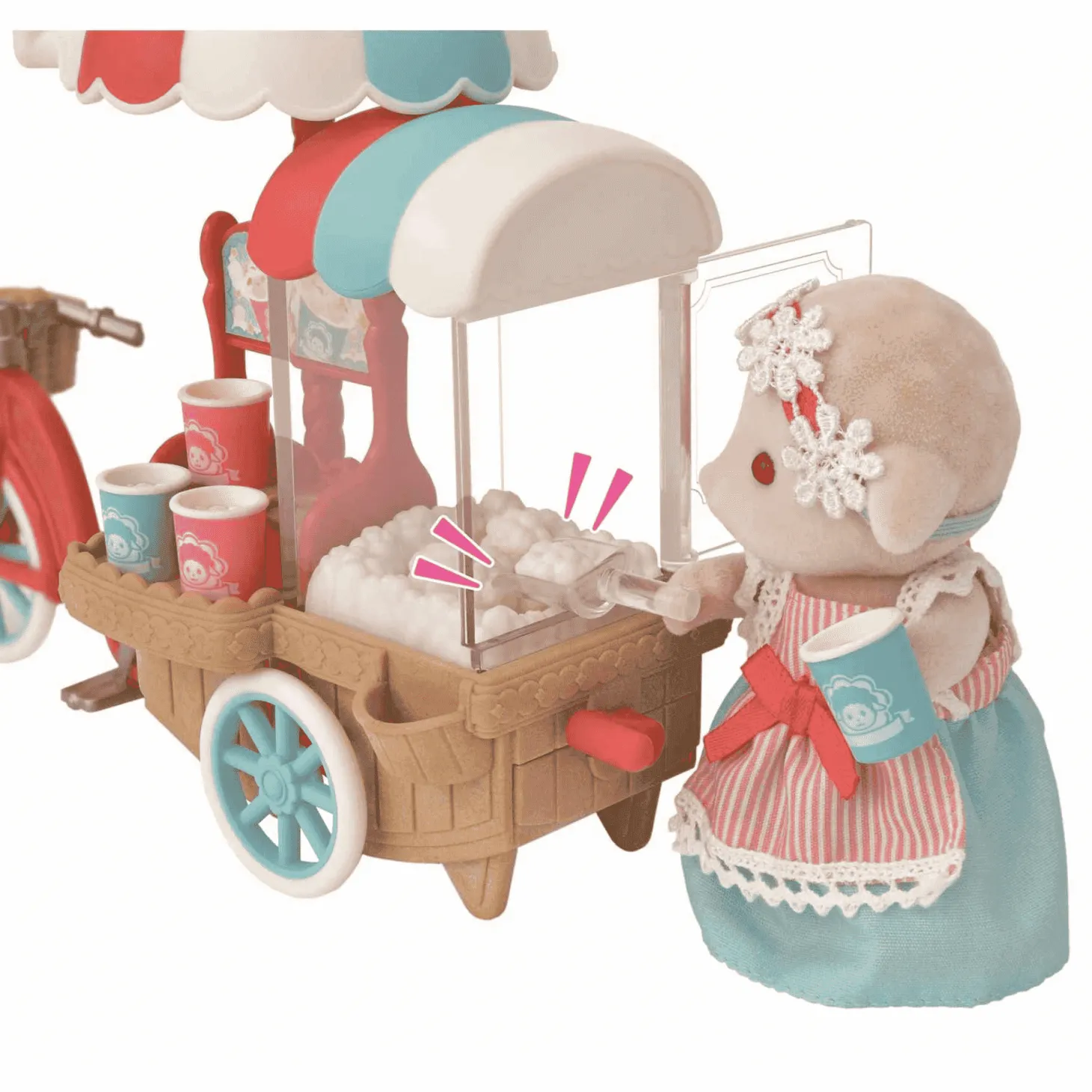 Sylvanian Families Puesto de Palomitas de Barbara Oveja