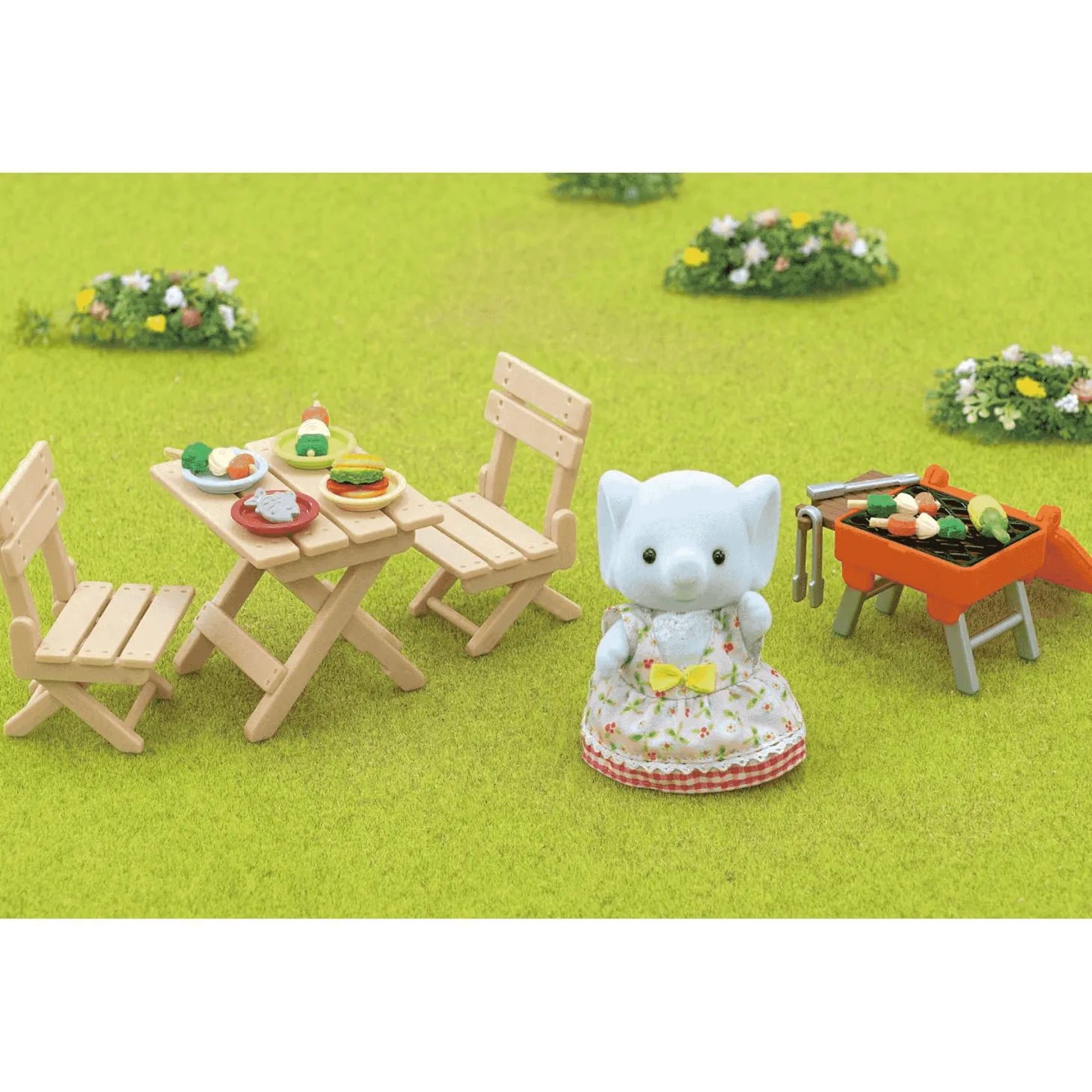 Sylvanian Families Set Barbacoa De Miriam Elefante