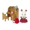 Sylvanian Families Set de Escritorio Freya Conejo Chocolate