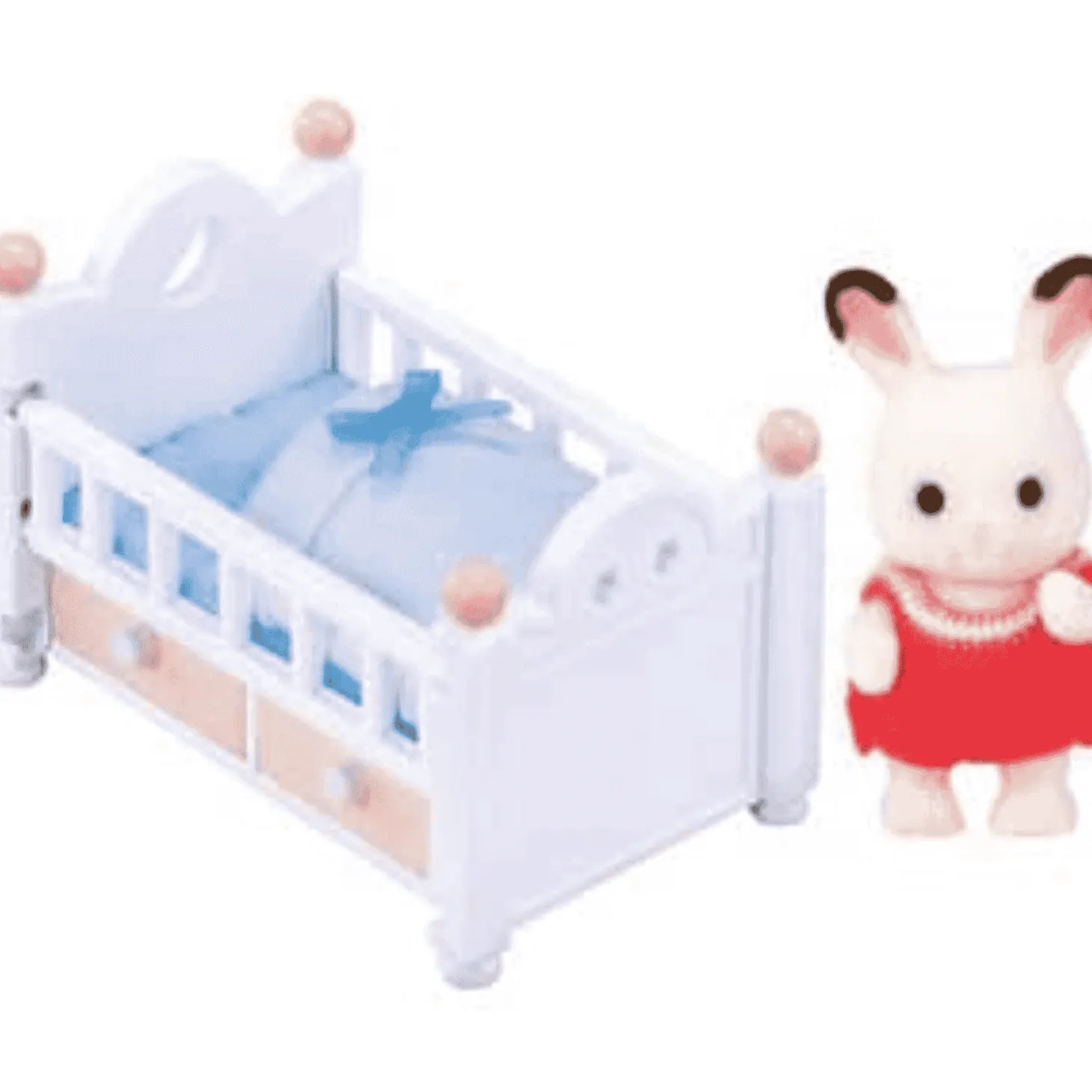 Sylvanian Families Set de Cuna Crème Conejo Chocolate