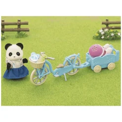 Sylvanian Families Set de Bicicleta y Patines Rosalina Panda Pookie