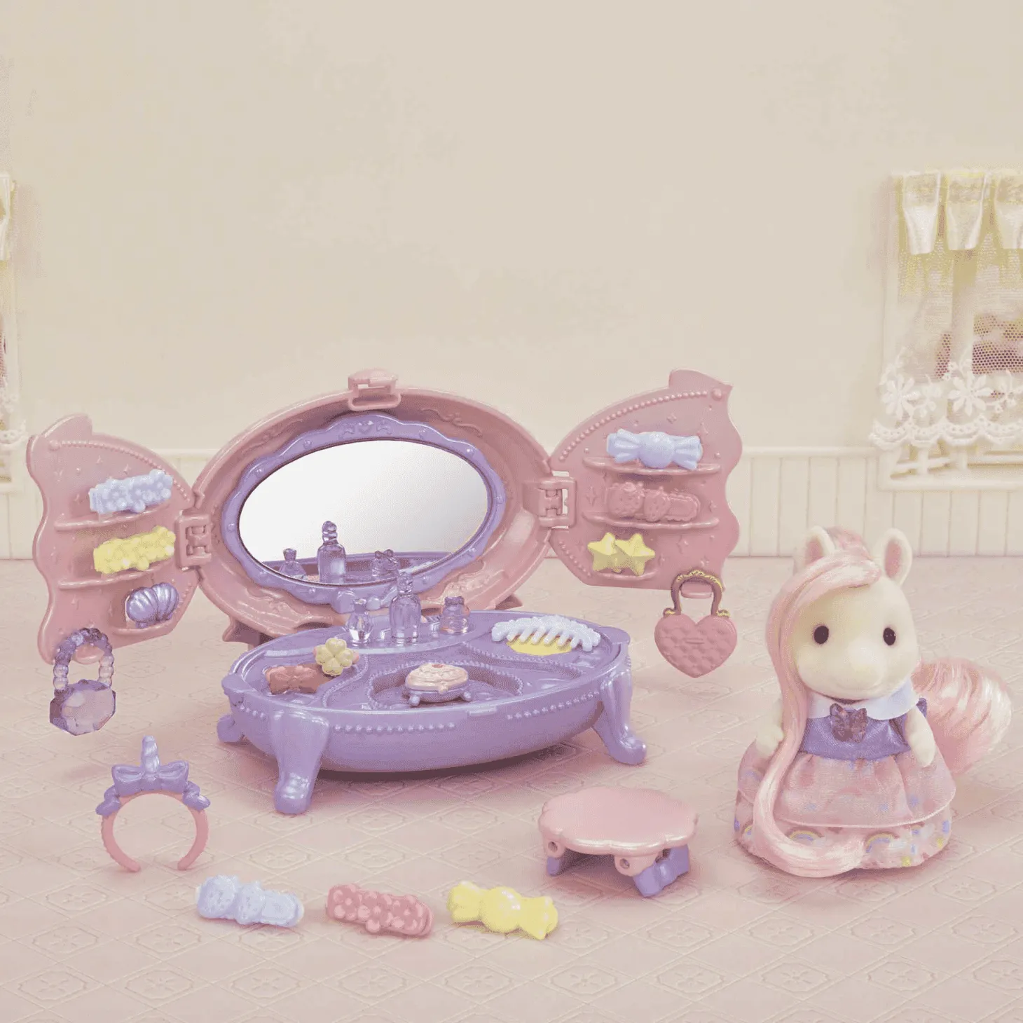 Sylvanian Families Set Tocador de los Pony