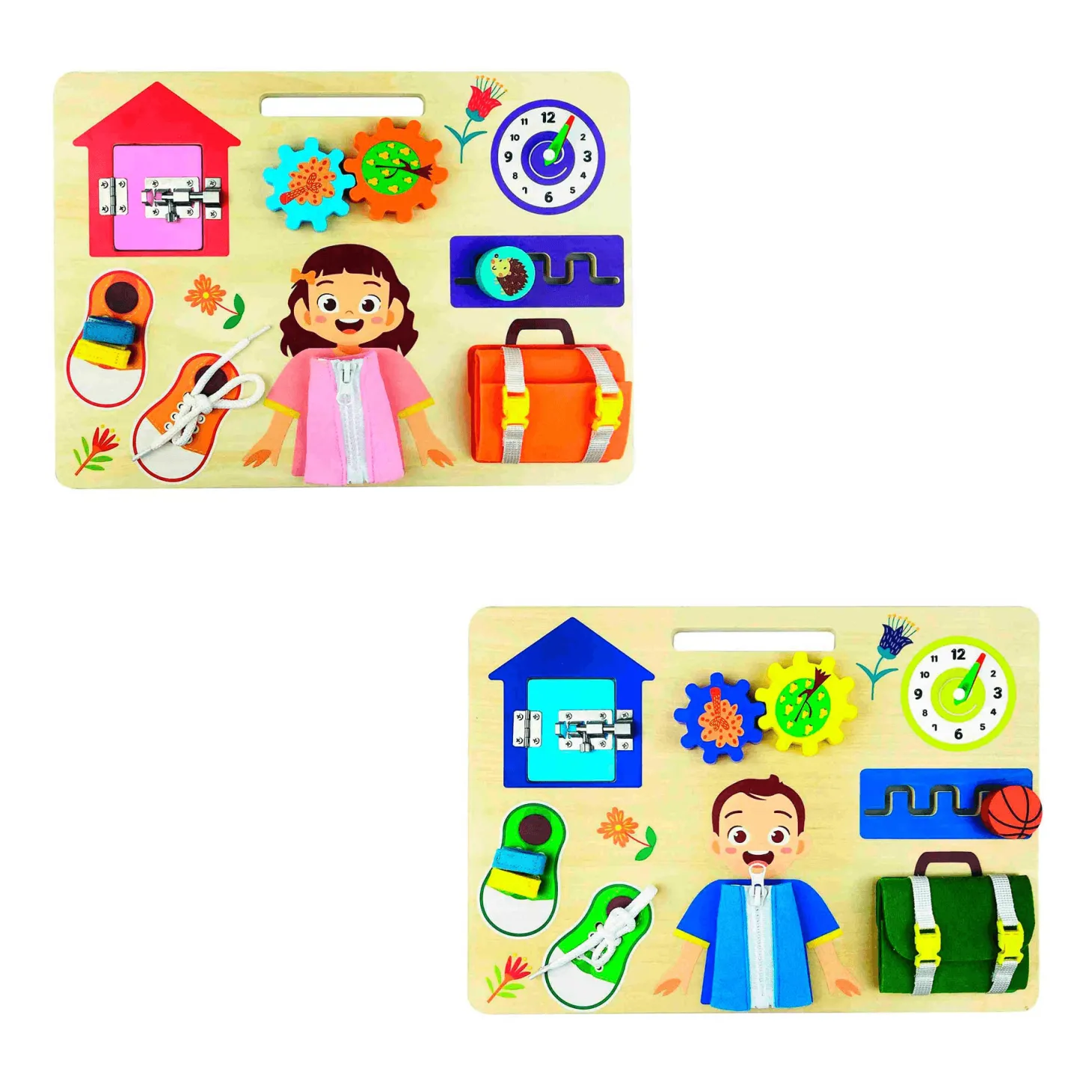 Tabla de Motricidad Madera Juguete Infantil