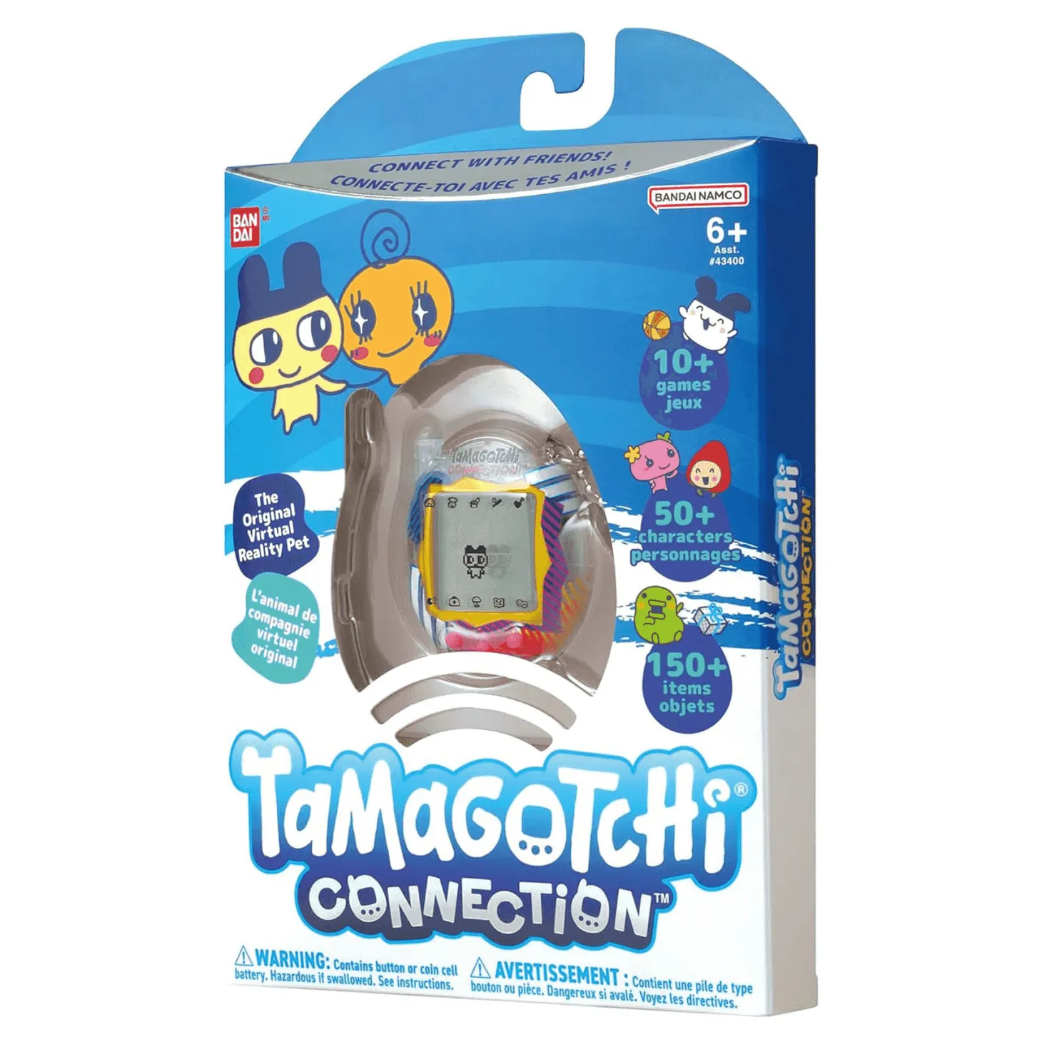 Tamagotchi Connection Clear Retro Exclusivo Toy Planet