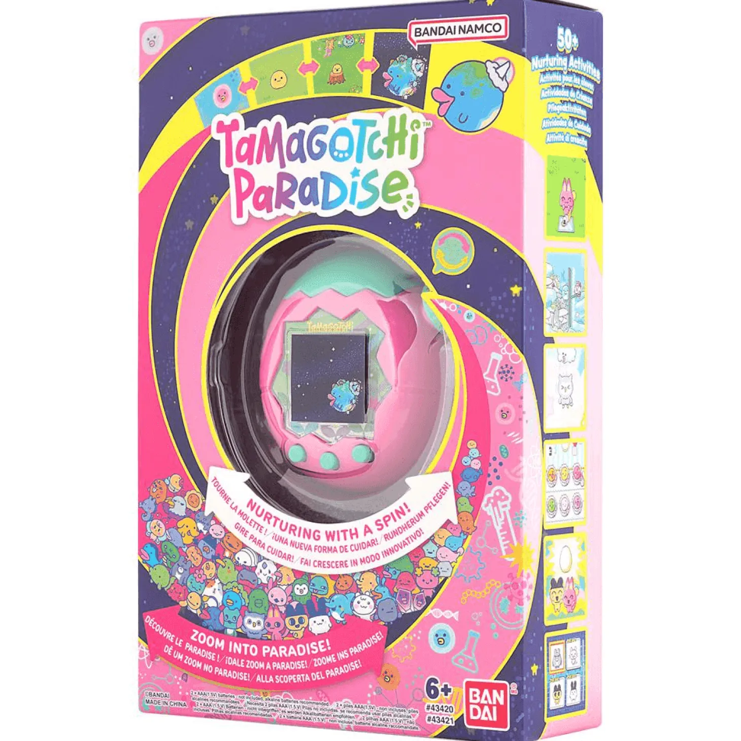 Tamagotchi Paradise Peaceful Land | Juguete interactivo | 6A+