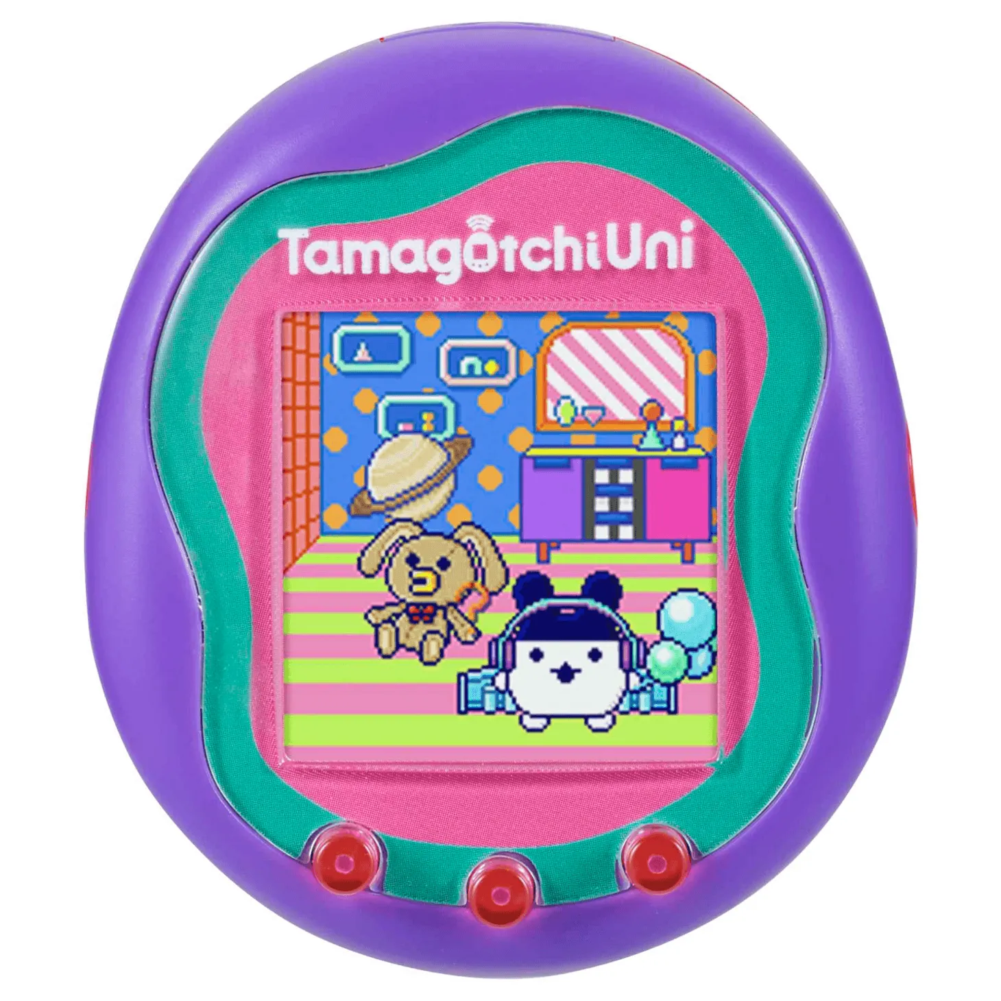 Tamagotchi Uni Morado Mascota Virtual