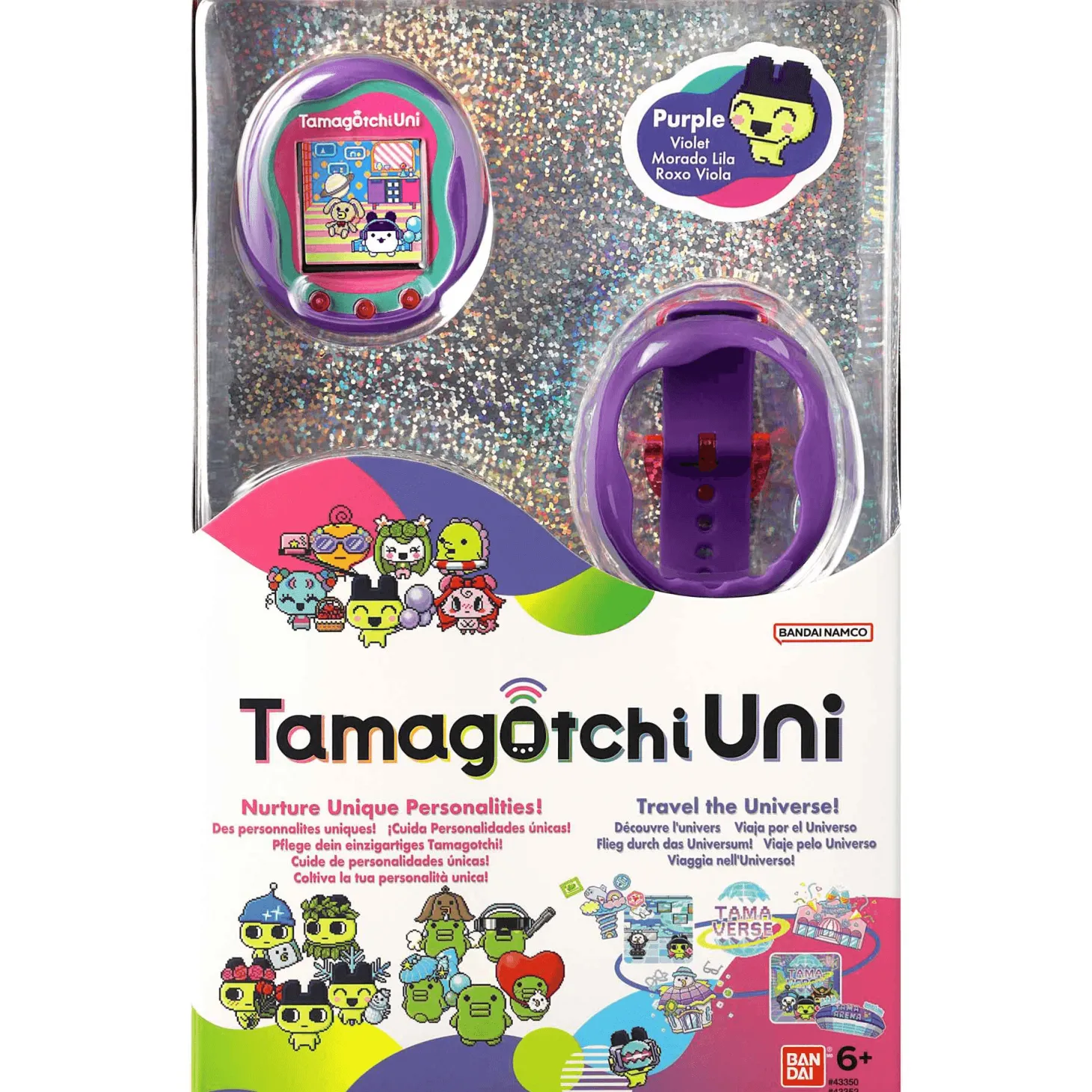 Tamagotchi Uni Morado Mascota Virtual
