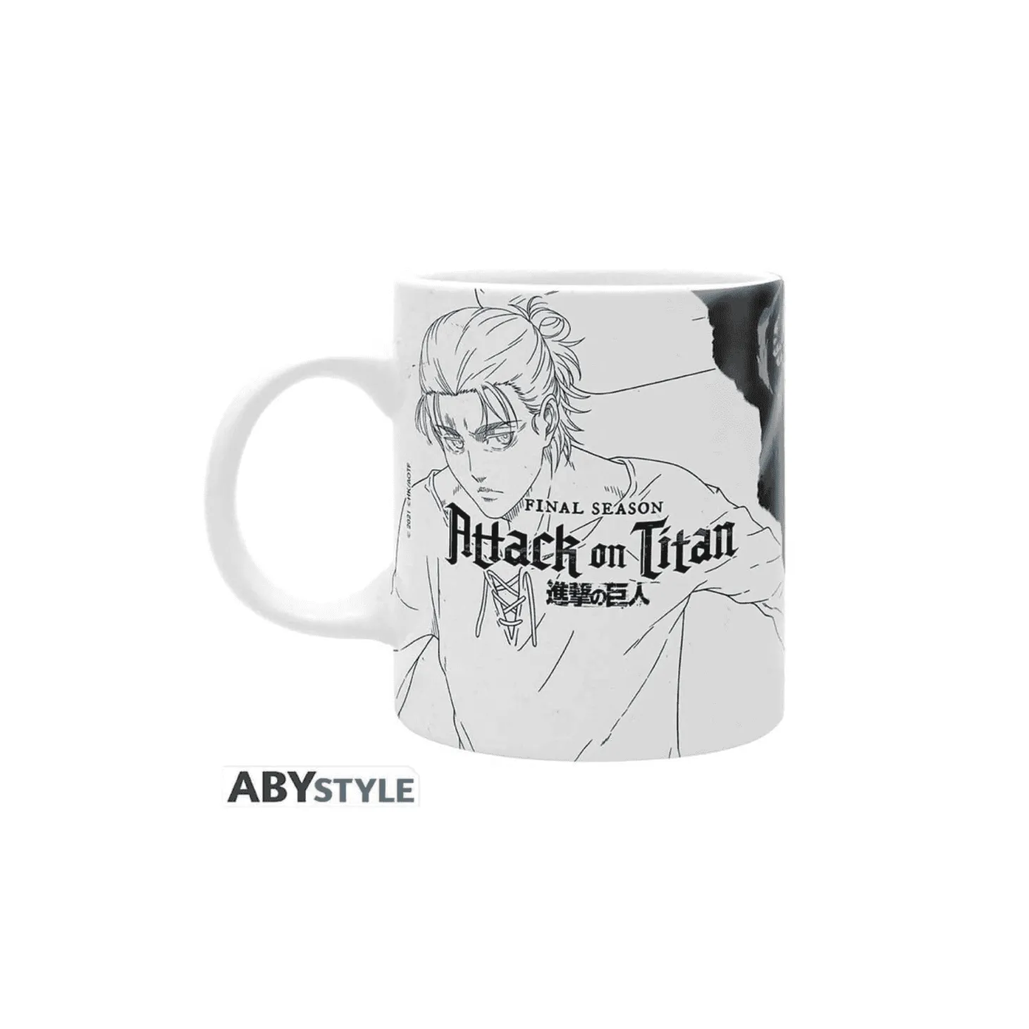 Taza Ataque a Titán S4 Key Art 320 ml Exclusive