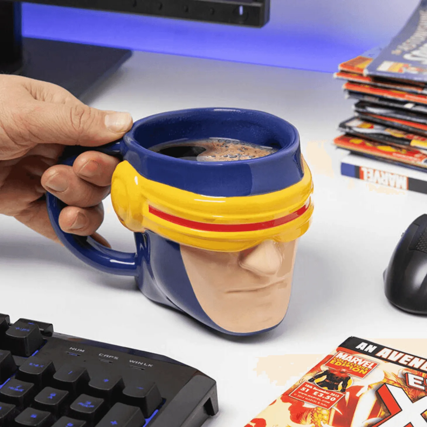 Taza con forma de Cíclope – X-Men – 350ml Paladone