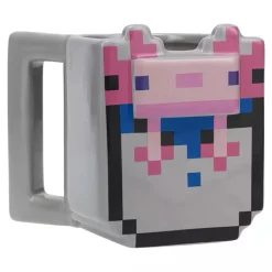 Taza 3D Ajolote Minecraft 400 ml