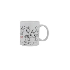 Taza de Cerámica Mickey Mouse Garabatos 325ml