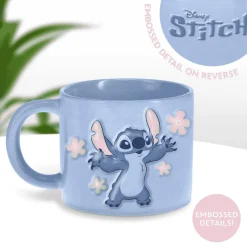 Taza de Cerámica Stitch Disney – Relieve 3D 250ml