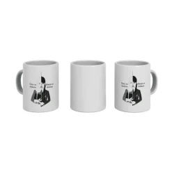 Taza de Sublimación de Miércoles - Inspirada en la Serie de Netflix