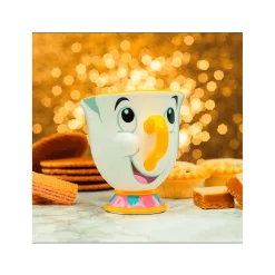 Taza Desayuno Chip La Bella y la Bestia