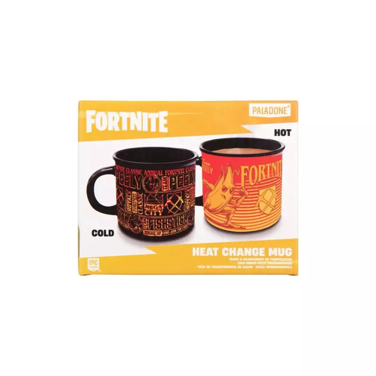 Taza Fortnite térmica Heat Change Paladone