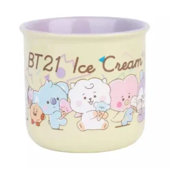 Taza Premium BT21 Ice Cream – ¡Despierta con dulzura y estilo!