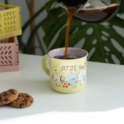 Taza Premium BT21 Ice Cream – ¡Despierta con dulzura y estilo!