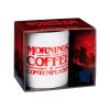 Taza Stranger Things 'Mornings are for Coffee & Contemplation' – ¡Empieza el día con tu serie favori
