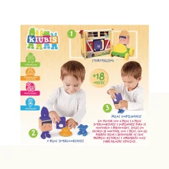 The Kiubis 6 Personajes El Molino de la Granja