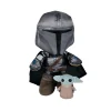 The Mandalorian con Baby Yoda 25 cm