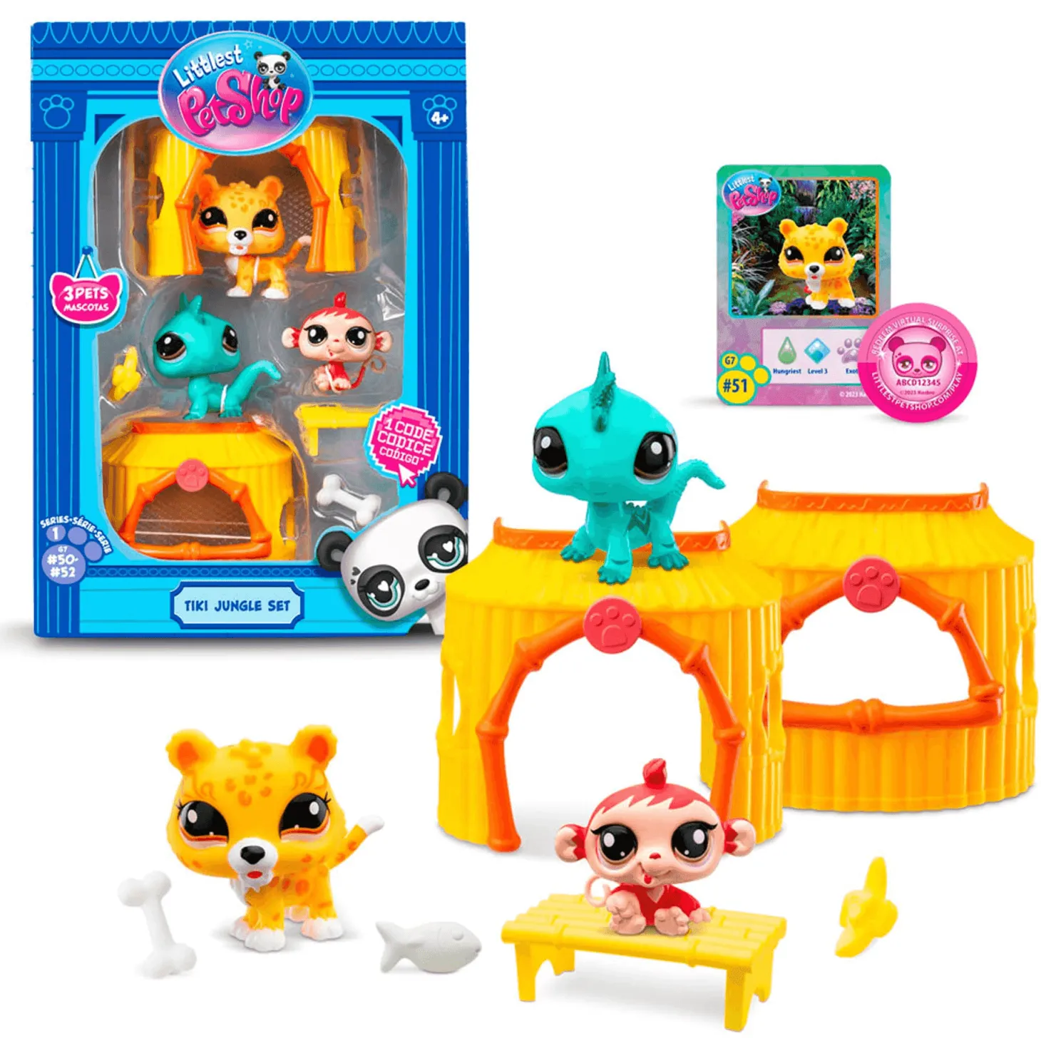 Tiki Jungle Set Littlest Pet Shop