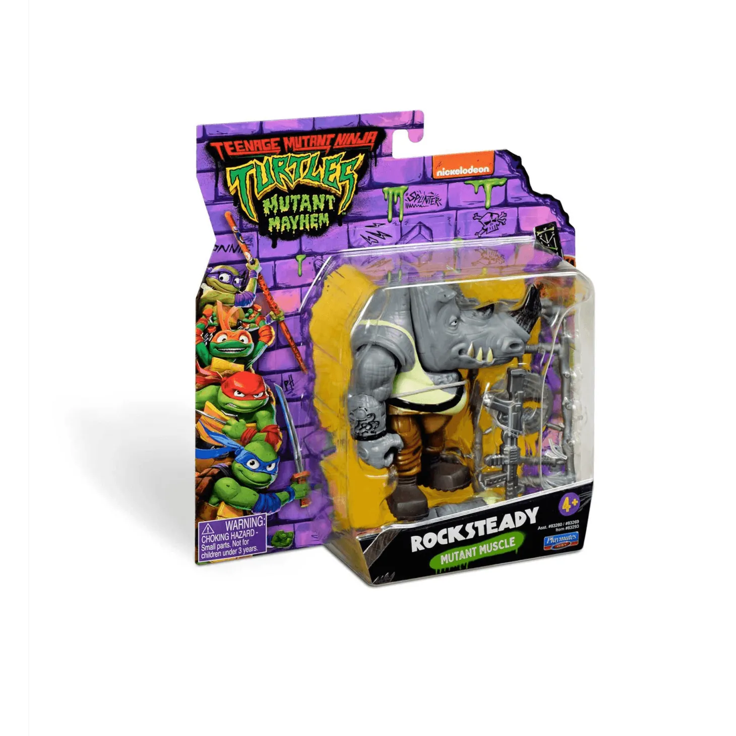 Tmnt Movie Figuras Basicas S2 Rocksteady