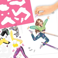 TOP Model Cuaderno Para Colorear Dance