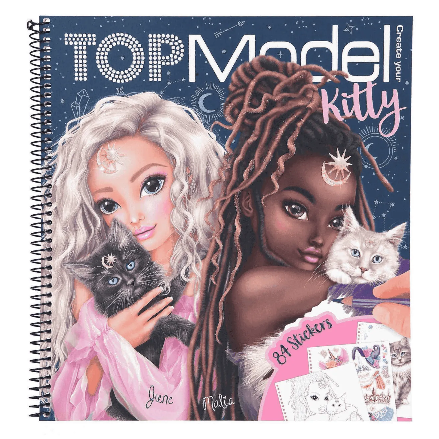 TOP Model libro de colorear Moonlight