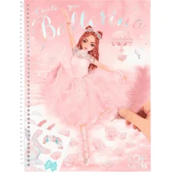 TOP Model Libro de Colorear con Pegatinas