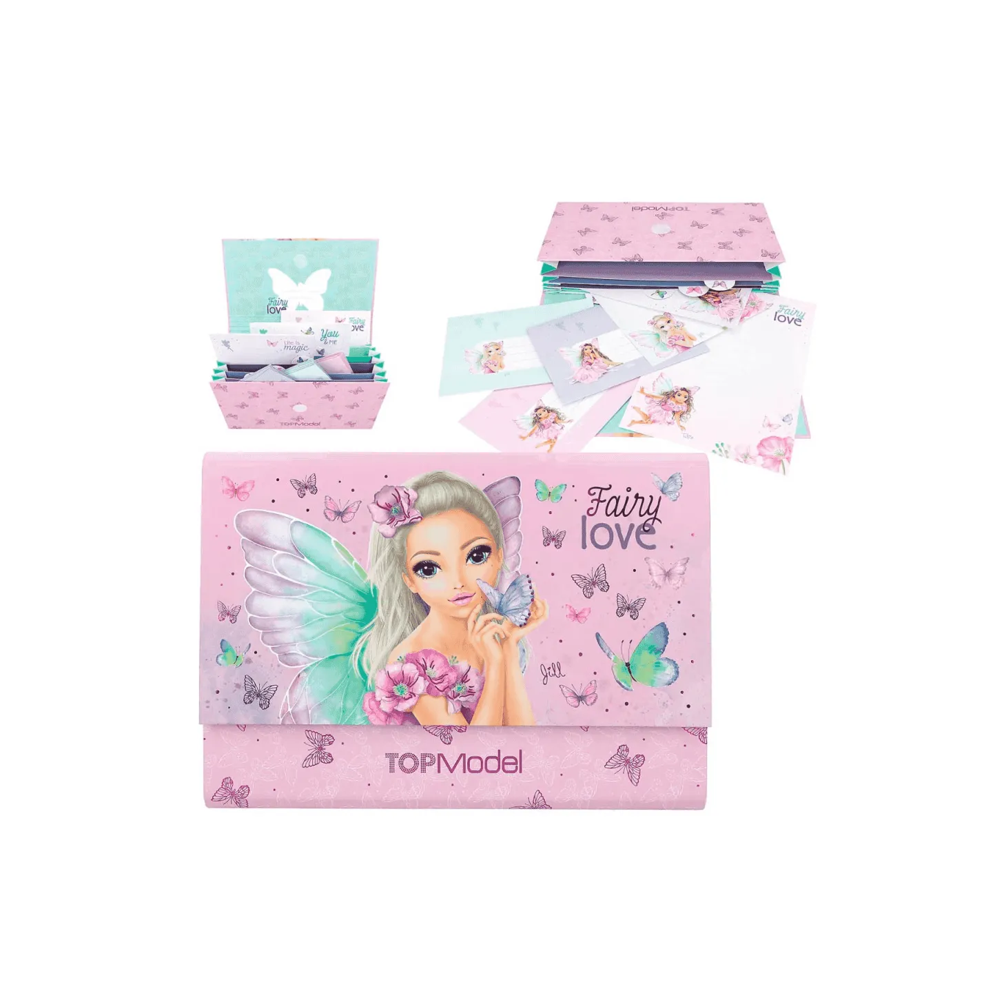 TOPModel Archivador con Papel de Cartas FAIRY LOVE