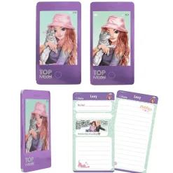 TOPModel blocs de nota con forma de móvil