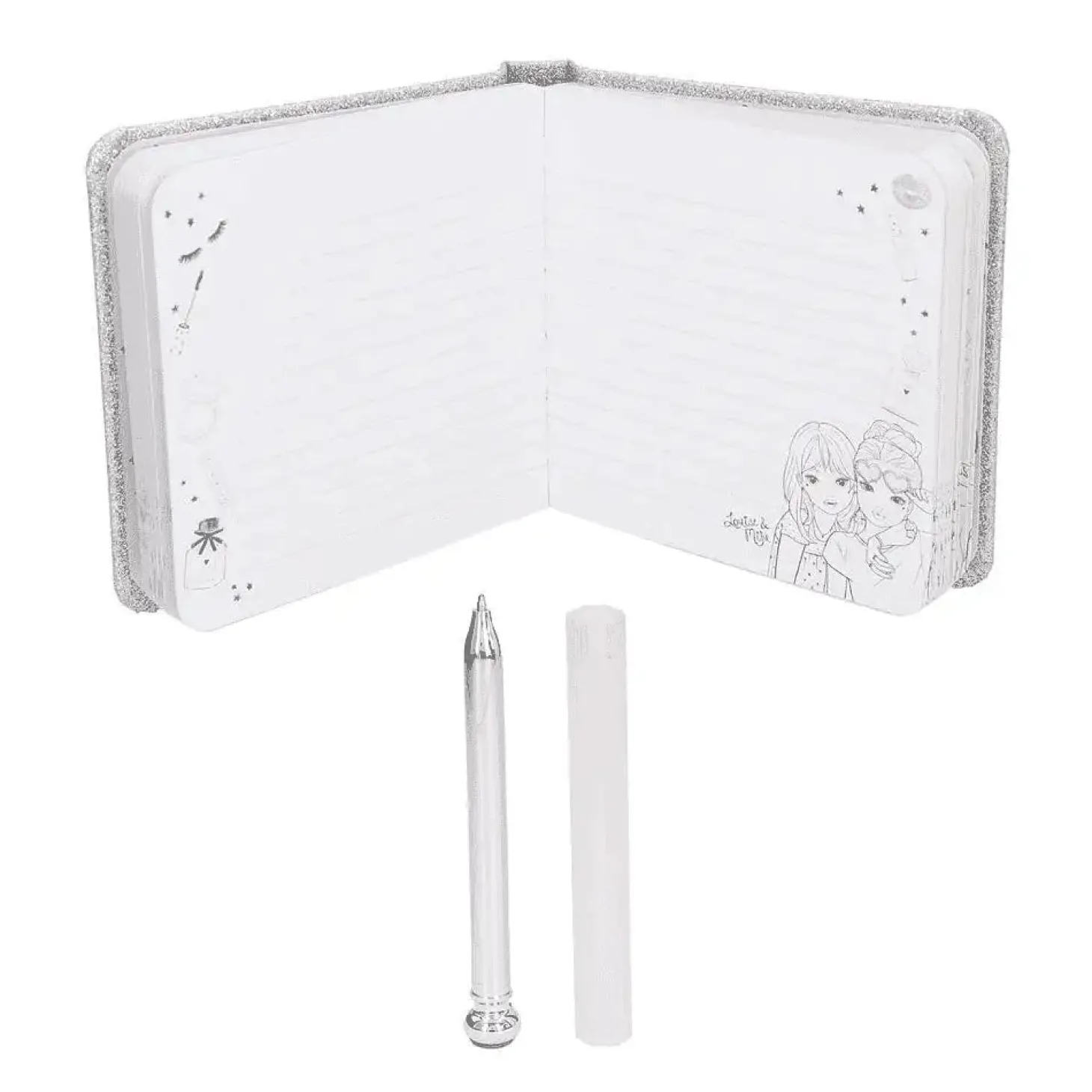 TOPModel cuaderno beauty con bolígrafo