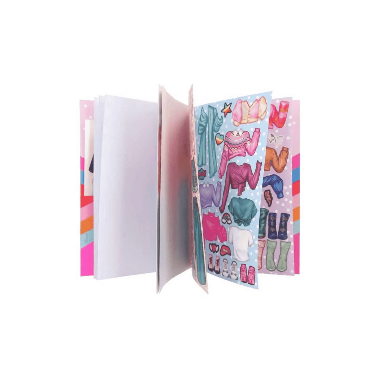 TOPModel Cuaderno de Pegatinas Dress Me Up