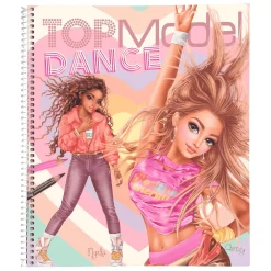 TOPModel Cuaderno Para Colorear Dance