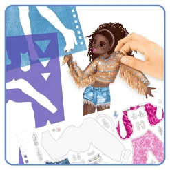 TOPModel Cuaderno Popstar Para Colorear