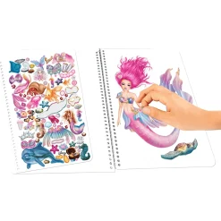 TOPModel Cuarderno para Colorear Mermaid