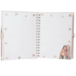 TOPModel diario con candado y  pulsera