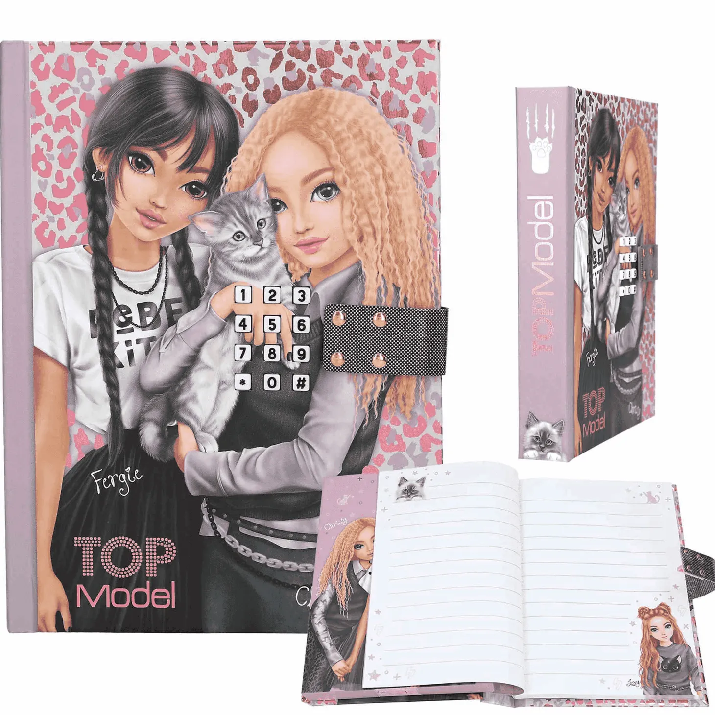 Topmodel Diario Con Codigo Secreto Rebel