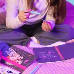 TOPModel doodle book neón con set de bolígrafos