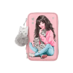 TOPModel Estuche Triple Gatito