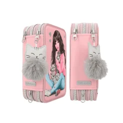 TOPModel Estuche Triple Gatito