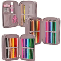 TOPModel estuche triple Viva Violet