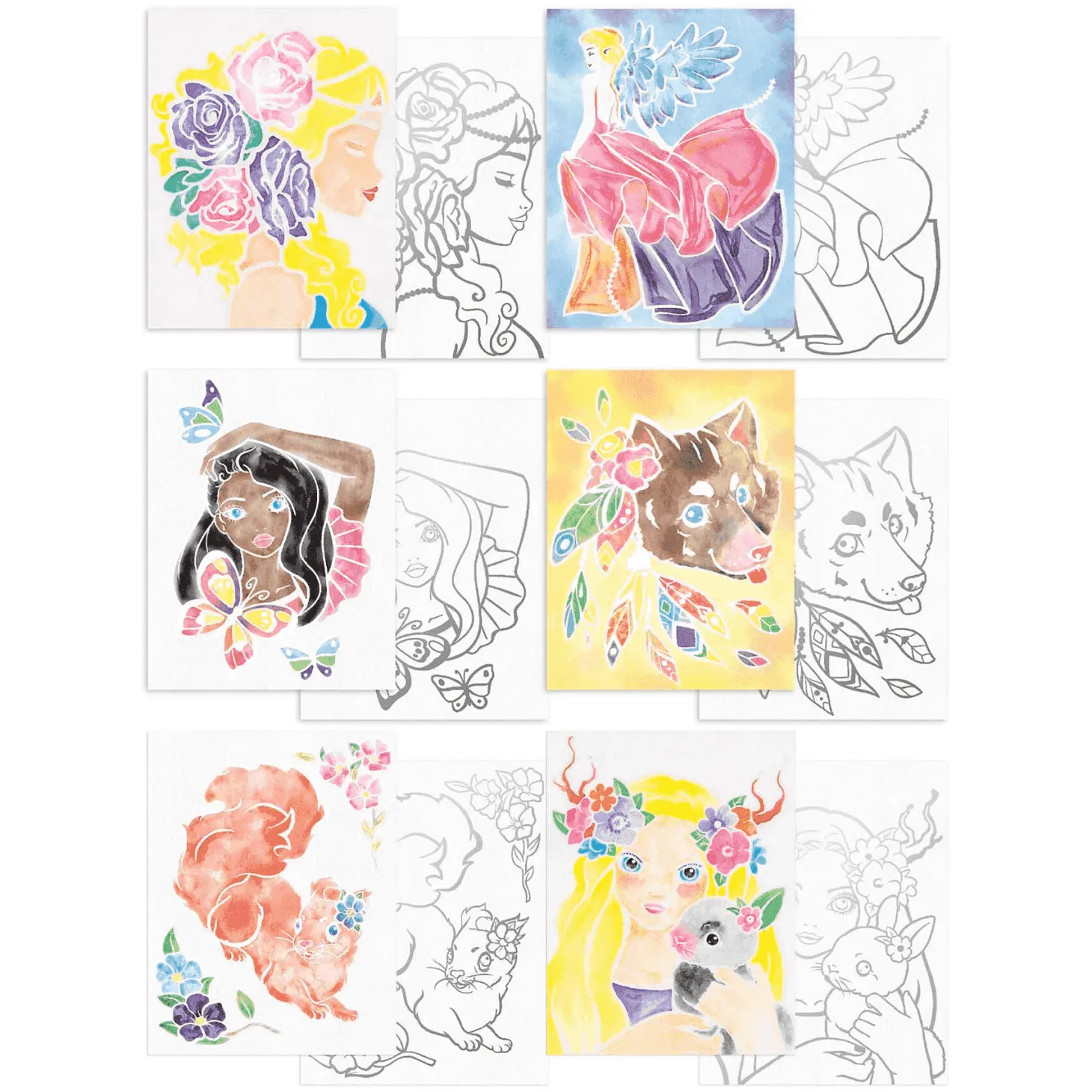 TOPModel Láminas Para Colorear