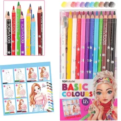 Topmodel Set 12 Lapices De Colores