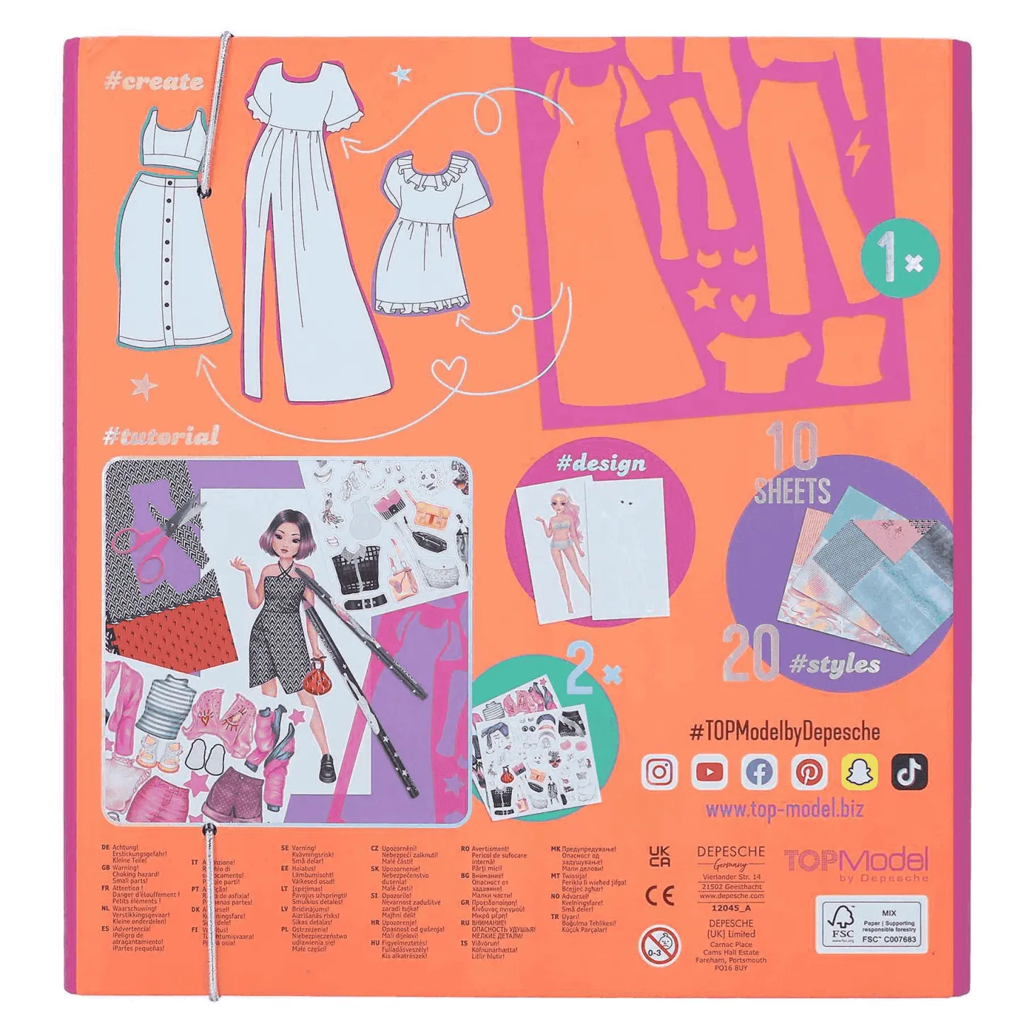 TOPModel Set de Diseño Crea Tu Topmodel